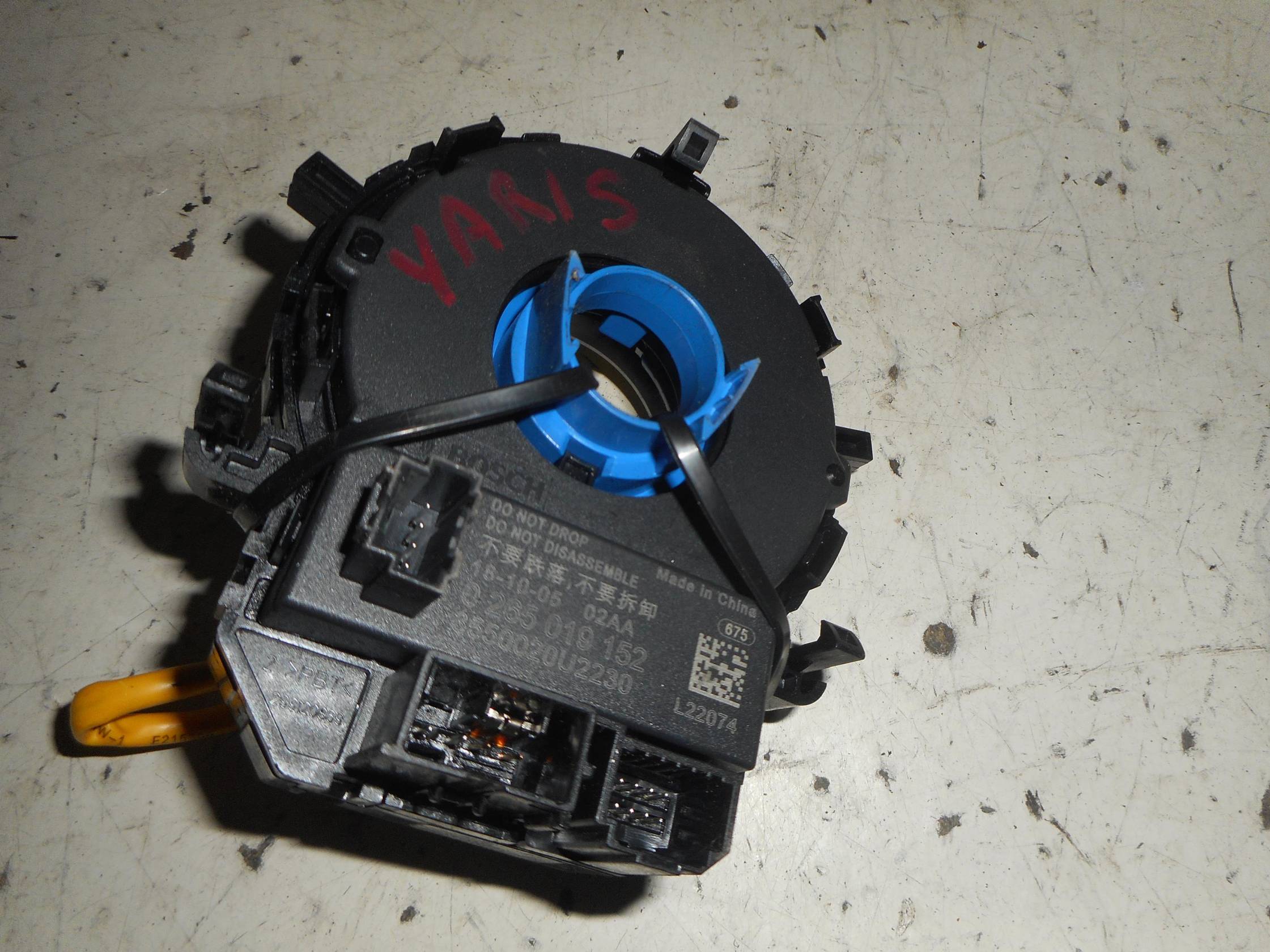 Contatto spiraliforme airbag